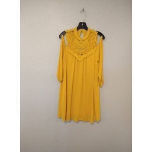 As I Wish yellow dress size small
